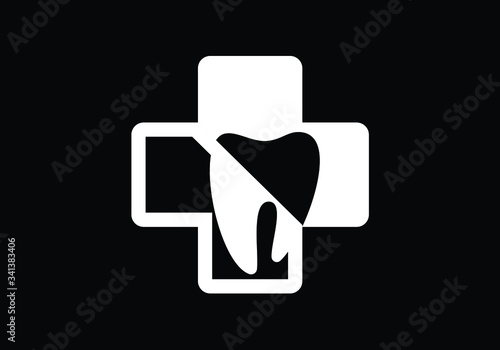 Dental Clinic logo template, Dental Care logo designs vector, Tooth Teeth Smile Dentist Logo