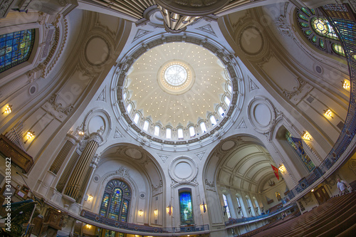 United States Naval Academy Chapel in Annapolis Maryland.