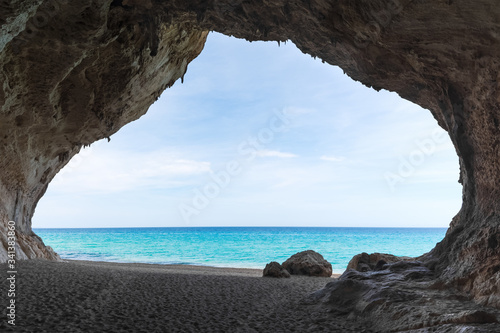famous Cala Luna cave in Sardinia