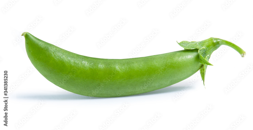 green Pea vegetable isolated on white background green Pea vegetable isolated on white background