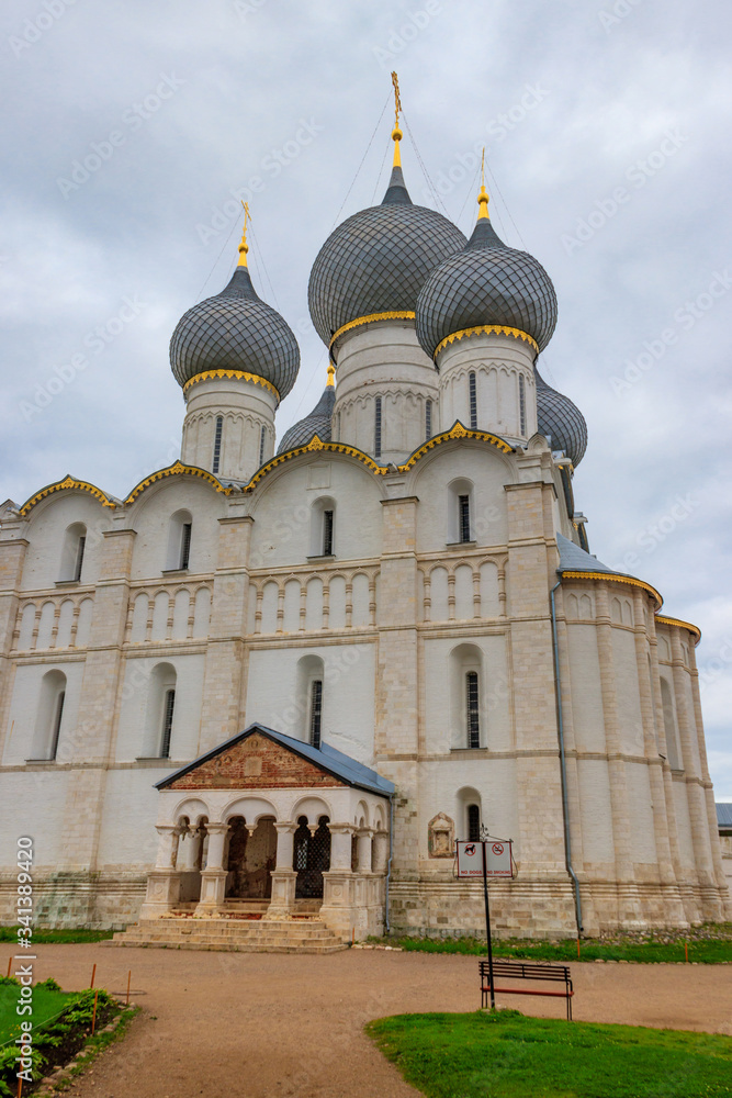 Assumption Cathedral in Rostov Kremlin, Russia