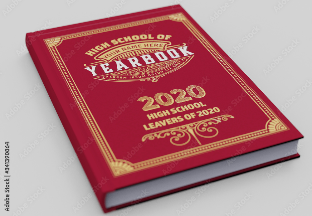 yearbook cover