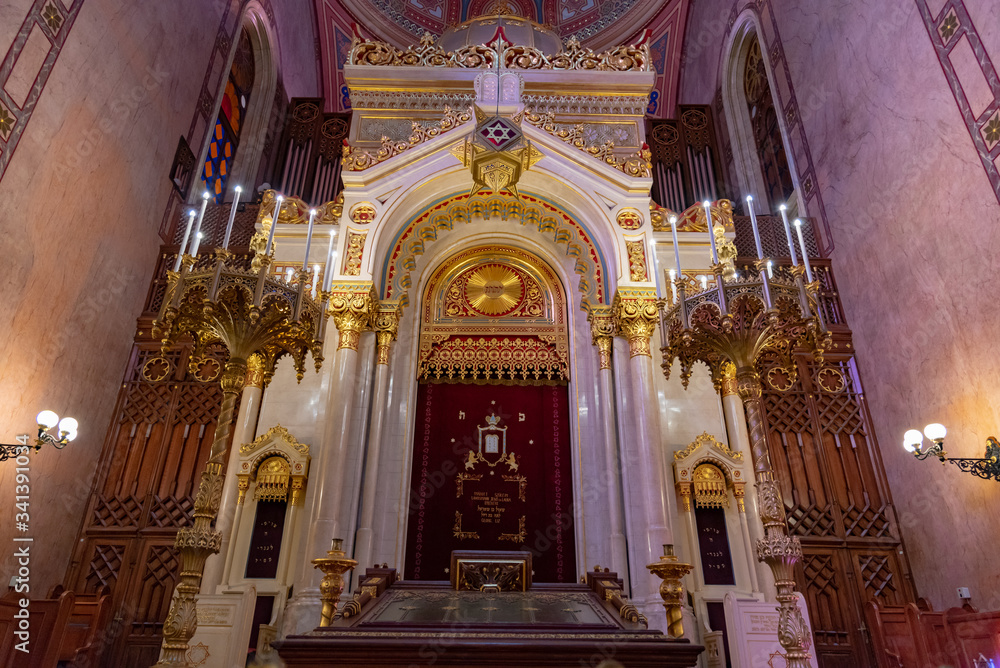 Synagogue of the city of Budapest