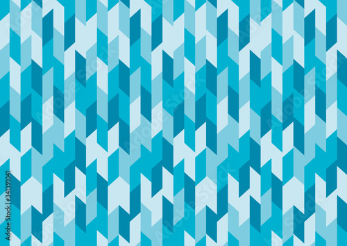 幾何学模様青