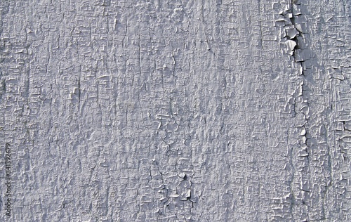 old white paint on wood