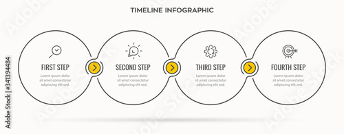 Vector infographic template