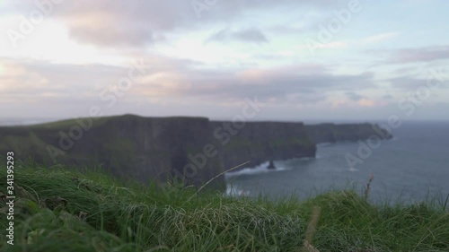 cliffs of moher ireland at Sunrise