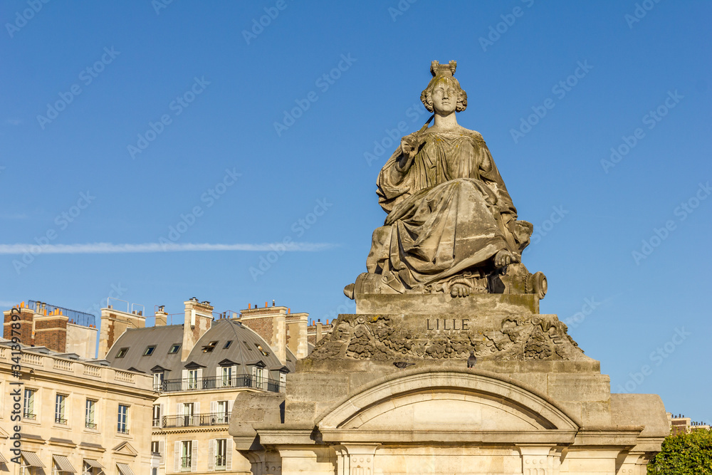 Statue of Lille, Place de la Concorde, Paris