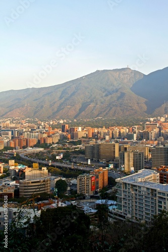 View Caracas in the morning
