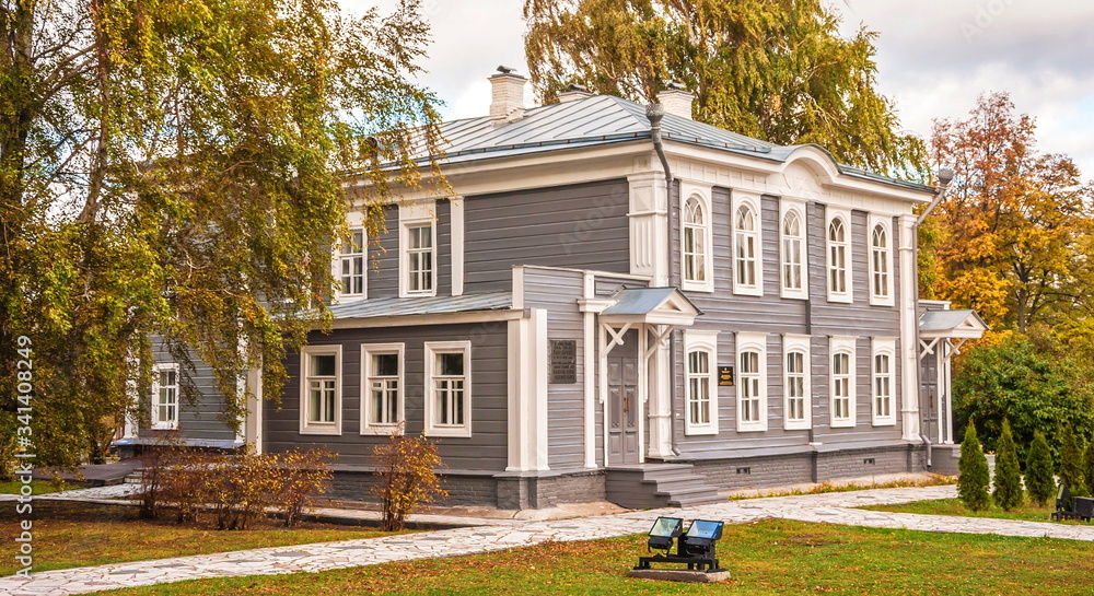 Wooden house in Ulyanovsk, in which  Ulyanovs family (Vladimir Lenin) lived for several years