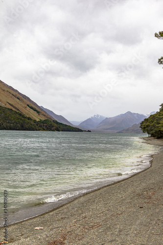 Mavora lake scenery. South island. New Zealand photo