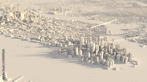 Photography 3D newyork city