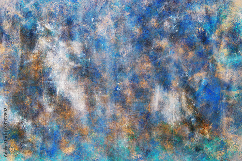 Quadro su tela Beautiful abstract grunge decorative stucco wall background
