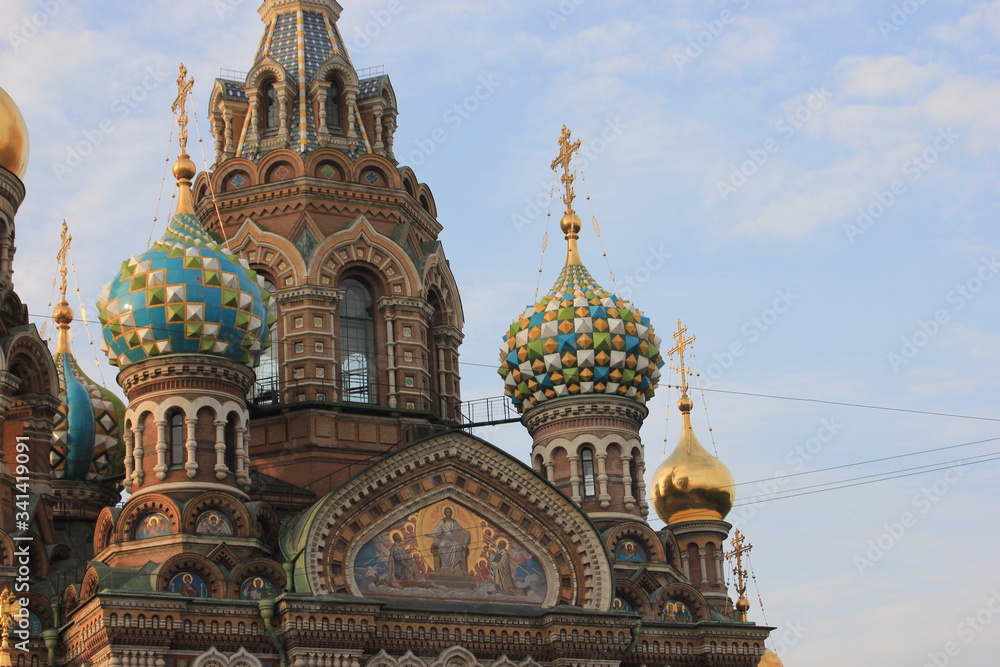 Church of the Savior on Blood in the sunset light - St. Petersburg, Russia