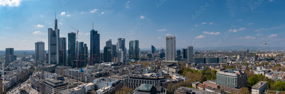 Frankfurt am Main, Panorama, Skyline