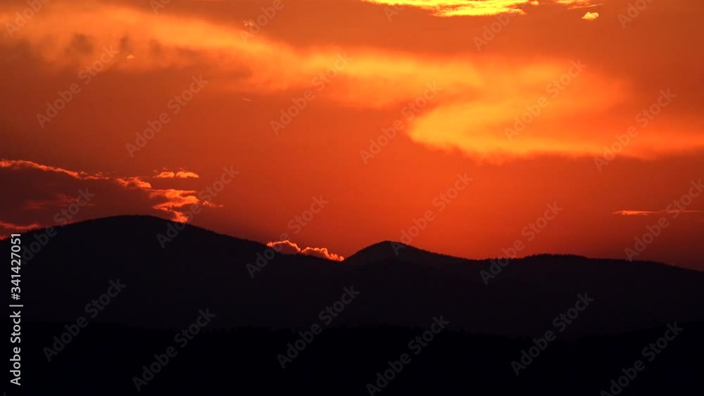 4K Sunset in Mountains Timelapse, Clouds on Sky, Sunrise Landscape Nature View 4K Sunset in Mountains Timelapse, Clouds on Sky, Sunrise Landscape Nature View