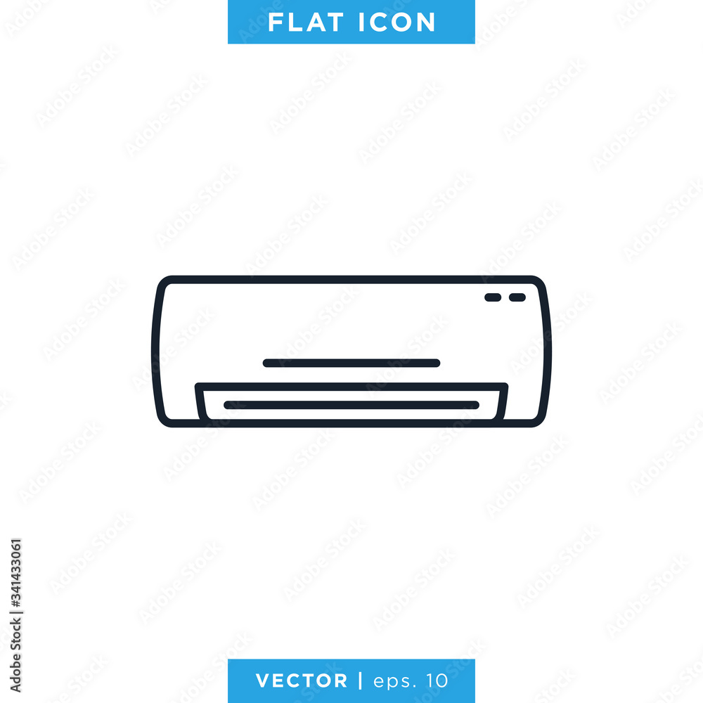 Air Conditioner Icon Vector Design Template Air Conditioner Icon Vector Design Template