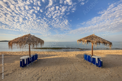 Metalia beach. Thassos island, Greece photo