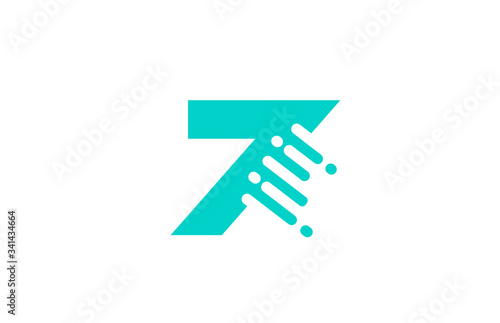 Free Download 7 number logo icon for business and company - GFXLoad