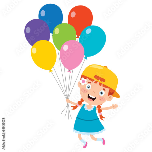 Colorful Balloons For Party Decoration