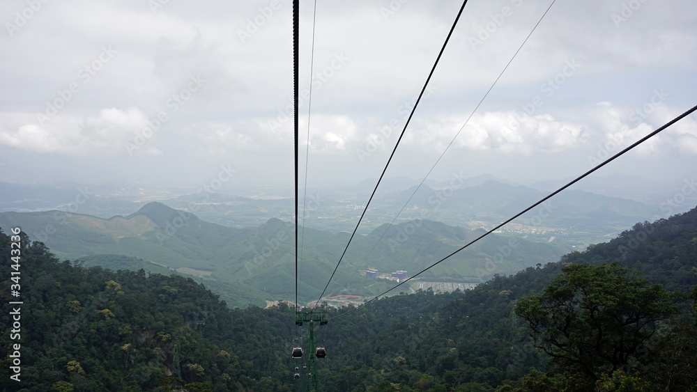 cable car in bana hills