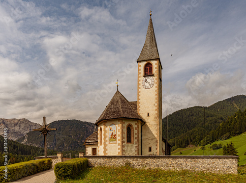 View from the meadows of the Parish Church of San Vito