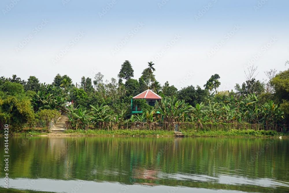 river bank from perfume river in hue river bank from perfume river in hue