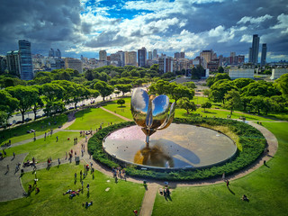 Keuken achterwand Buenos Aires Floralis Generica op Plaza Naciones Unidas  © João Martins Neto