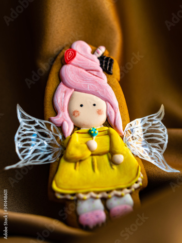 gingerbread in the shape of a fairy