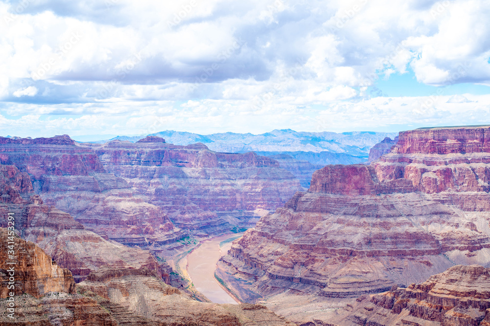 Picturesque landscapes of the Grand Canyon, Arizona, USA.