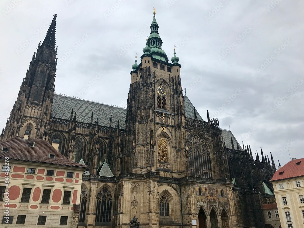 old cathedral in prague, czech republic