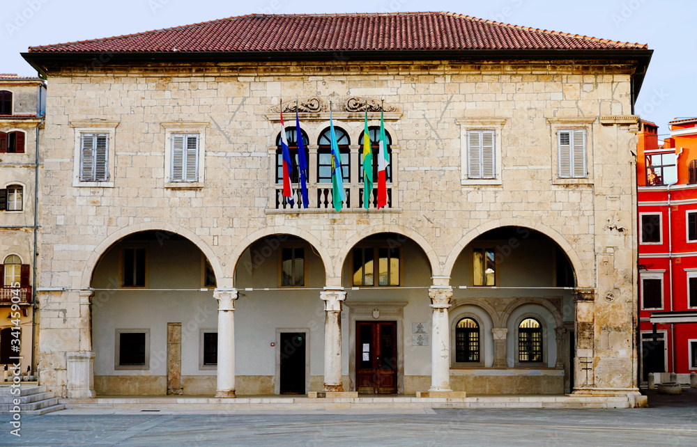 Municipal building in the Croatian city of Pula