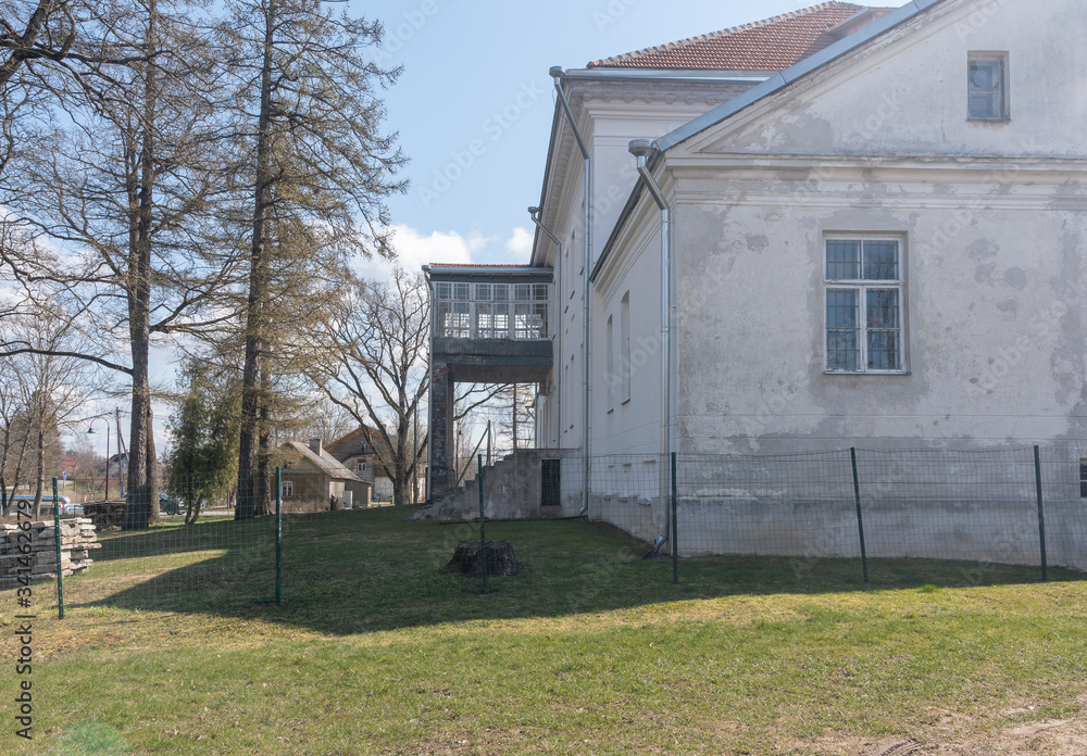 Obraz premium manor in estonia europe