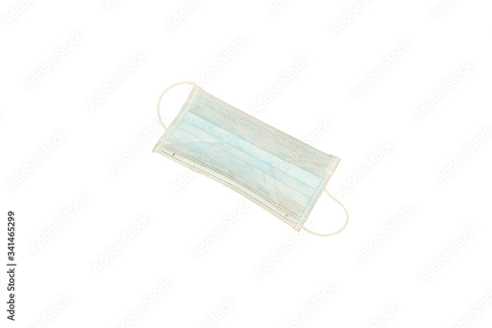 Medical mask isolated on white background Medical mask isolated on white background