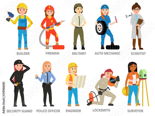 Women hard work non-traditional 