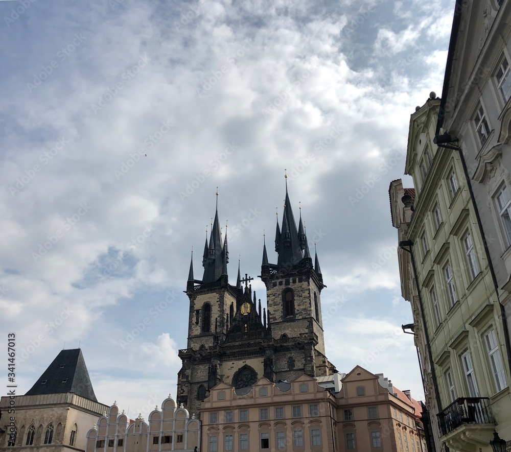 Fototapeta premium st vitus cathedral prague czech republic