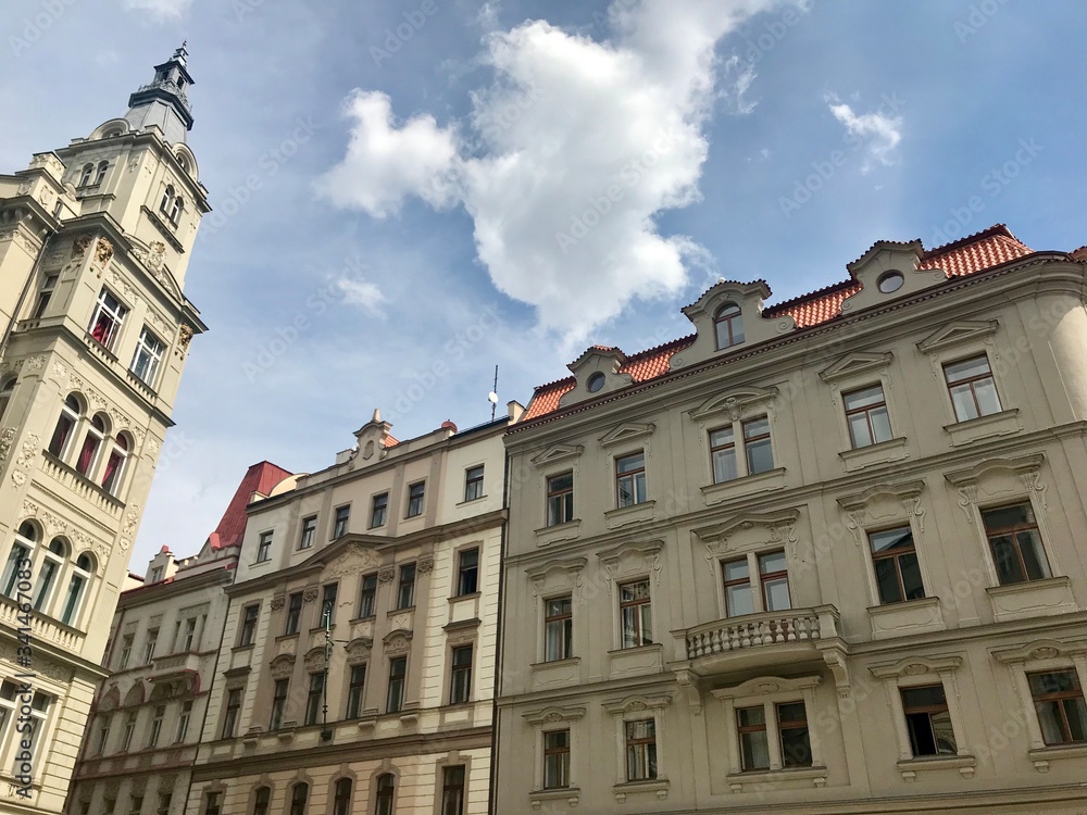 old buildings in prague czech republic