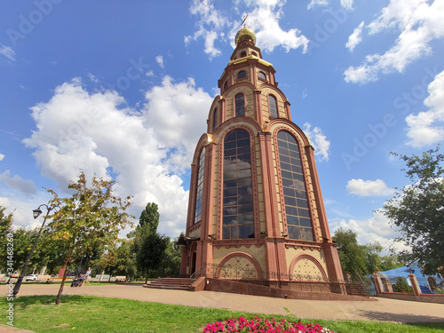 Wallpaper Mural St. George's belfry, Krivoy Rog. Torontodigital.ca