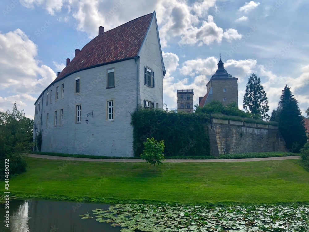 old castle in Steinfurt, germany