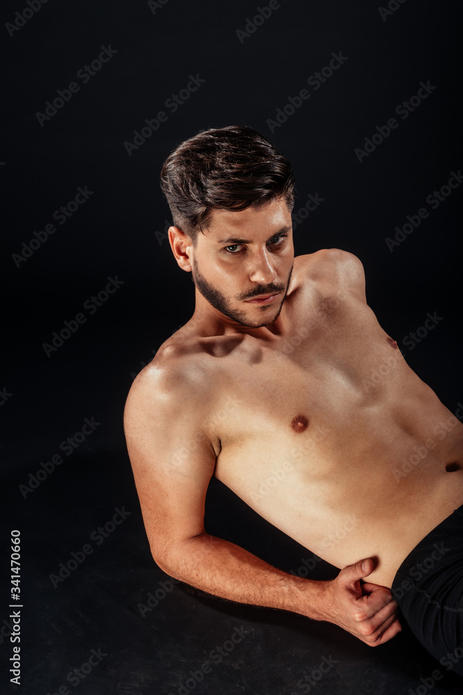 Fototapeta premium Young attractive guy