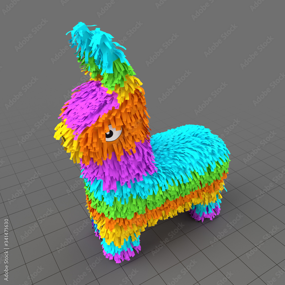 Pinata donkey Stock 3D asset | Adobe Stock