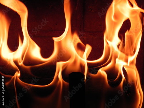 Wallpaper Mural Flames Torontodigital.ca