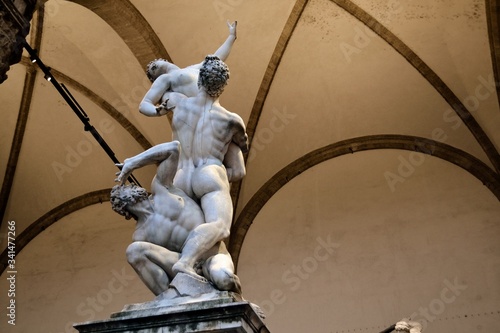 Obraz na płótnie Ratto delle Sabine Firenze Loggia della Signoria