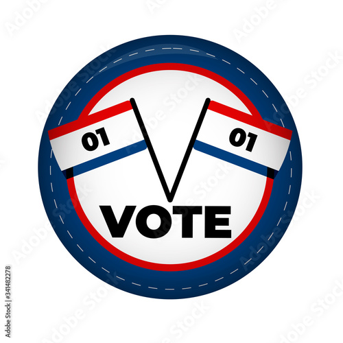 Campaing Buttons. United States government