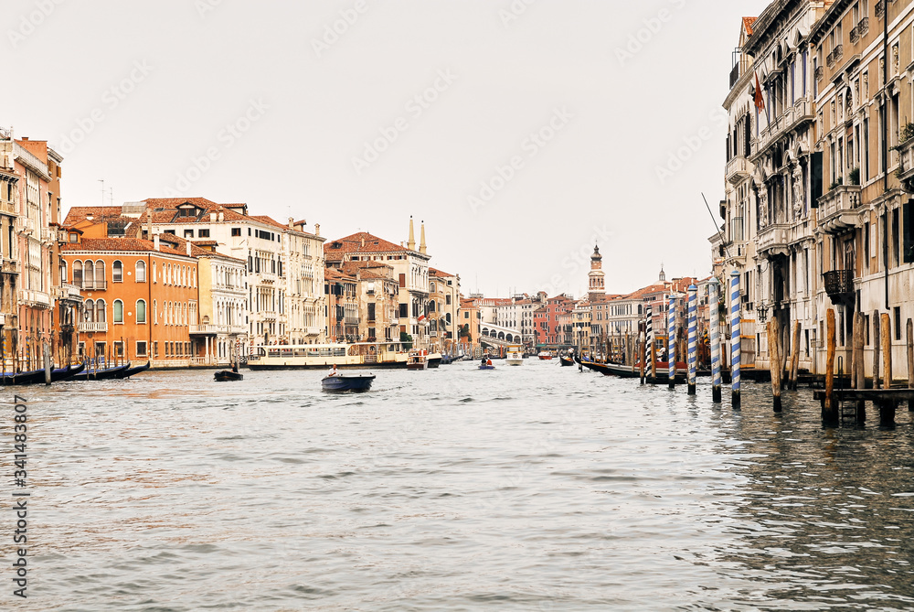 Fototapeta premium Sightseeing tour of Europe, to Venice, Italy