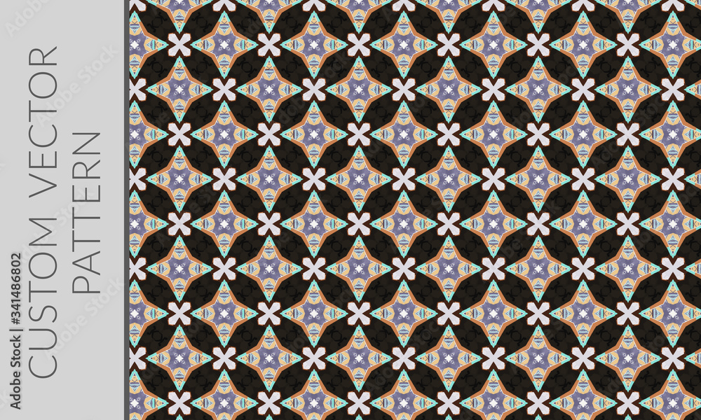 Kaleidoscope Vector Pattern