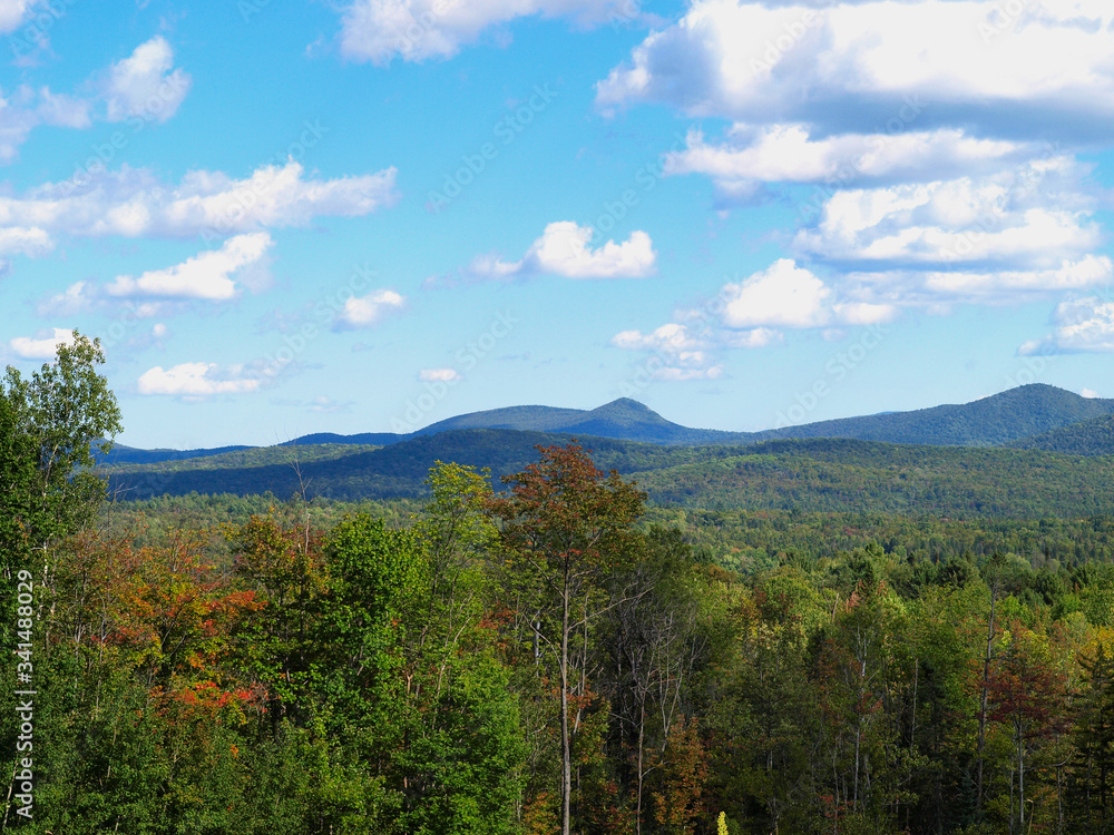 Catskill Mountains in upstate New York