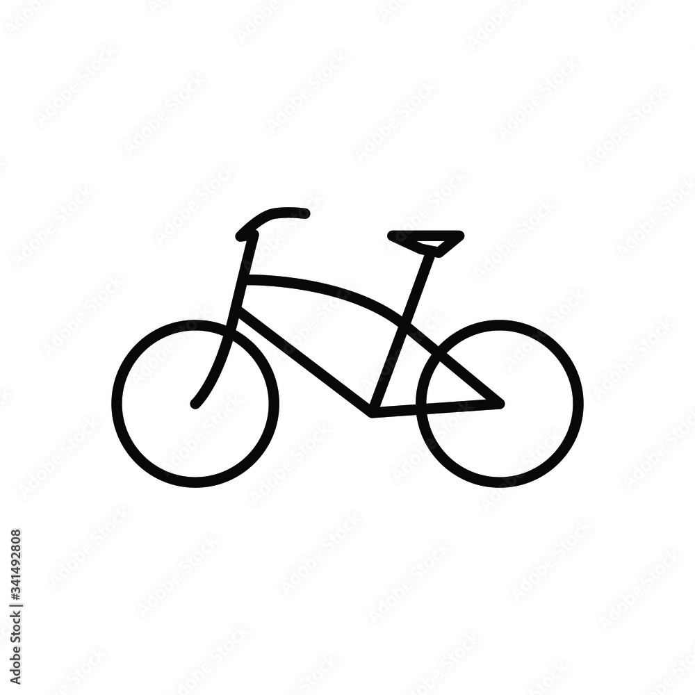 Bicycle icon template