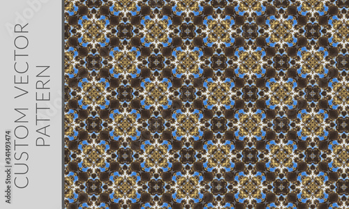 Dark Fancy Vector Pattern