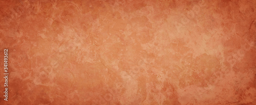 Orange background with vintage texture, abstract solid elegant marbled textured paper design